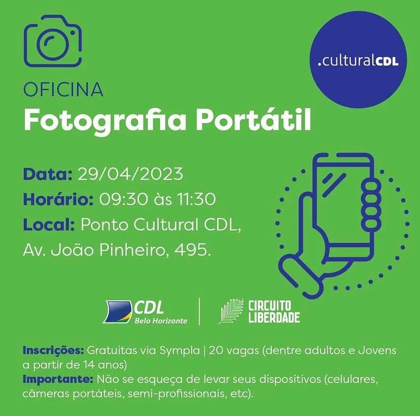 Oficina "Fotografia Portátil" - CDL