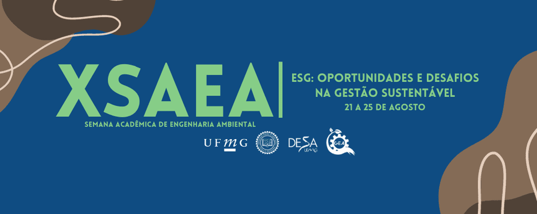 X Semana Acadêmica da Engenharia Ambiental - SAEA UFMG 2023