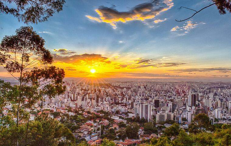 Pôr do Sol em Belo Horizonte