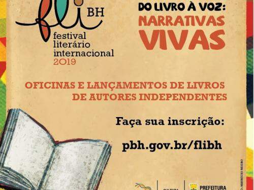 Festival Literário Internacional de Belo Horizonte - FLI 2019 - "Do Livro à Voz: Narrativas Vivas"