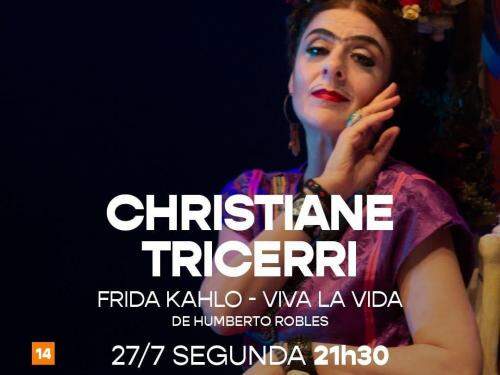 Live: "Frida Kahlo - Viva La Vida" com Christiane Tricerri #EmCasaComSesc