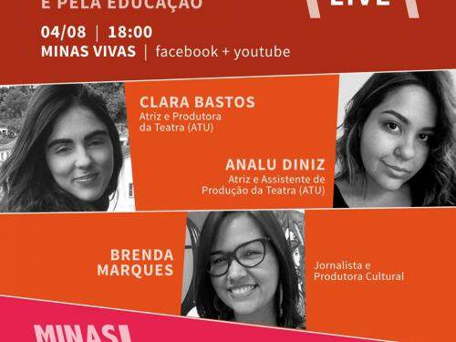 Live: Redes pelo teatro e pela educação - Minas Vivas