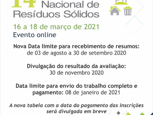 14ª Seminário Nacional de Resíduos Sólidos 2021
