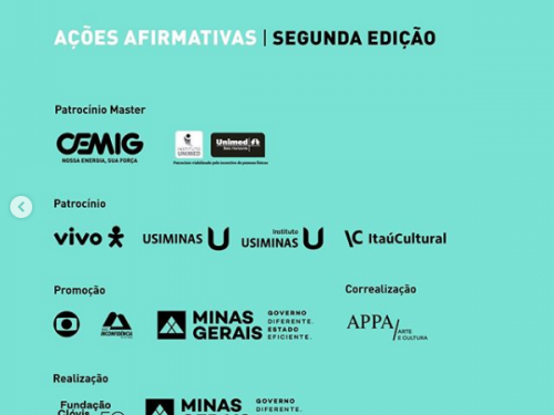 Webinário Ancestralidades: ressignificação da história, arte e cultura negra para a construção de 300 anos de Minas Gerais - Ações Afirmativas FCS