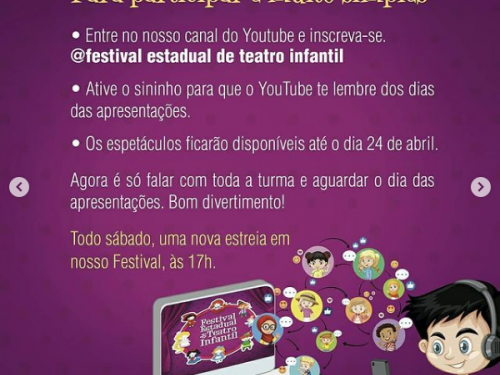 Festival Estadual de Teatro Infantil