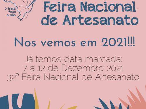 32ª Feira Nacional de Artesanato 2021