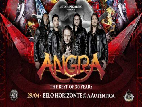 Show: Angra - "Turnê, "The Best of 30 Years"