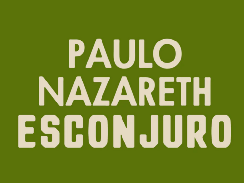 Exposição Monográfica: "Esconjuro" de Paulo Nazareth
