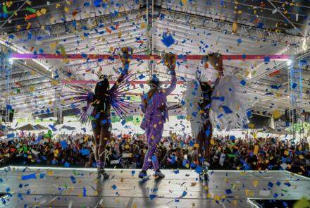 A Corte Real Momesca do Carnaval de Belo Horizonte é responsável por representar a folia e levar o espírito carnavalesco a eventos e agendas oficiais de promoção da festa na cidade. Foto: Uarlem Valério