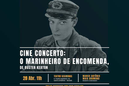 Cine concerto: O Marinheiro de Encomenda, de Buster Keaton