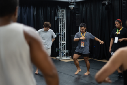 Foto: Zuca Alvino Oficina Dança com Libras e Vibração
