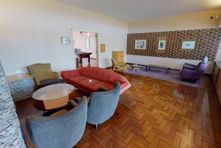 O edifício do Museu Casa Kubitschek é tombado pelo Instituto do Patrimônio Histórico e Artístico Nacional – IPHAN, pelo Instituto Estadual do Patrimônio Histórico e Artístico de Minas Gerais–IEPHA e pelo Conselho Municipal de Patrimônio Cultural do Município de Belo Horizonte. Foto: Antônio Vitor Campo Maia / Acervo Belotur