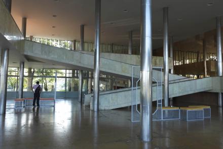 O MAP foi o primeiro prédio a ser construído para formar o Conjunto Moderno. Foto: Acervo Belotur